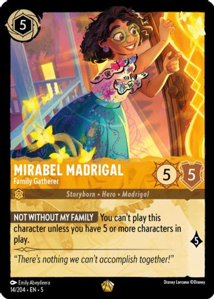 [LOR05-014/204](L) Mirabel Madrigal - Family Gatherer (Foil)