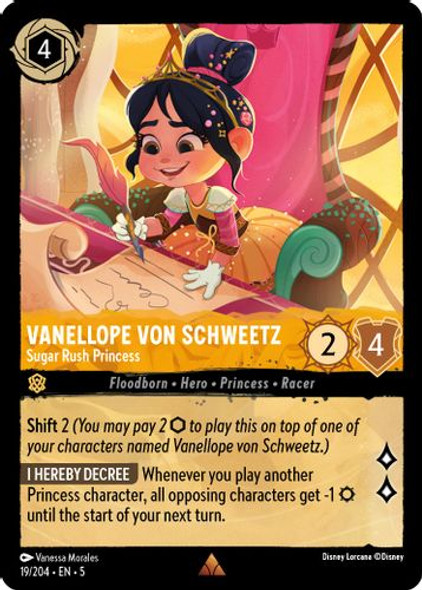 [LOR05-019/204](R) Vanellope von Schweetz - Sugar Rush Princess (Foil)