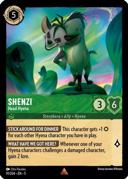 [LOR05-091/204](R) Shenzi - Head Hyena (Foil)