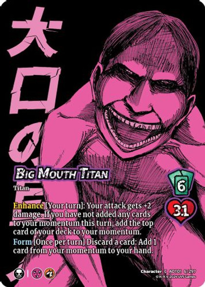 [AOT01-006/297](CH-C) Big Mouth Titan (Foil)