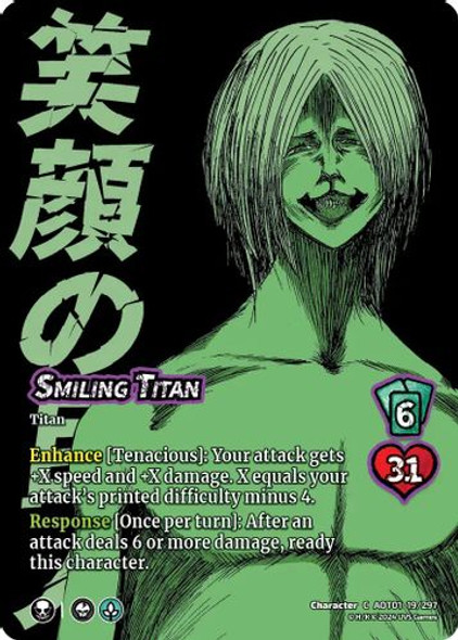 [AOT01-019/297](CH-C) Smiling Titan (Foil)