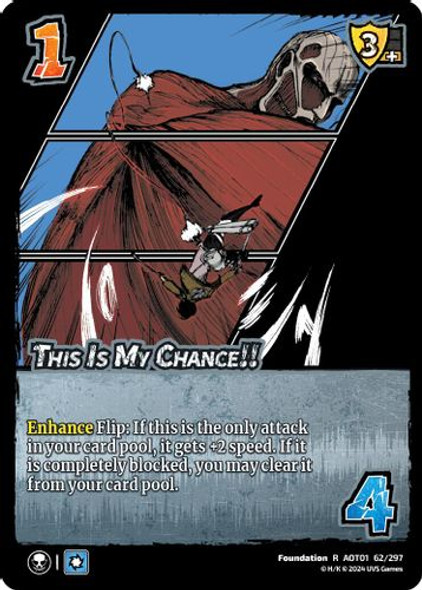 [AOT01-062/297](R) This Is My Chance!! (Foil)