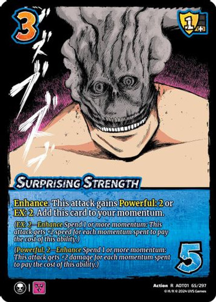 [AOT01-065/297](R) Surprising Strength (Foil)