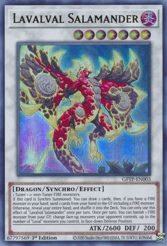 GFTP-EN003 Lavalval Salamander (Ultra Rare) <1st>