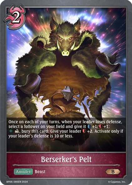 [BP06-085EN](B) Berserker's Pelt