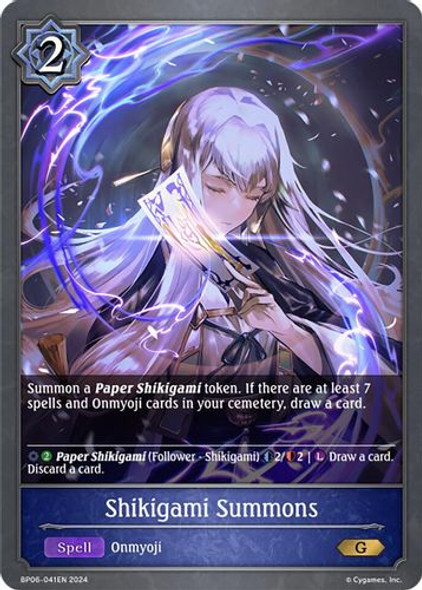 [BP06-041EN](G) Shikigami Summons