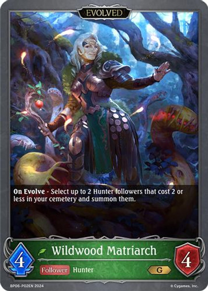 [BP06-P02EN](PG) Wildwood Matriarch (Evolved) (Premium Foil)