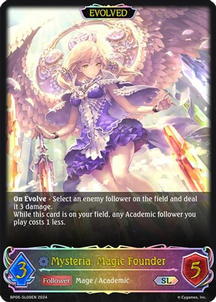 [BP06-SL09EN](SL) Mysteria, Magic Founder (Evolved) (Super Legendary)