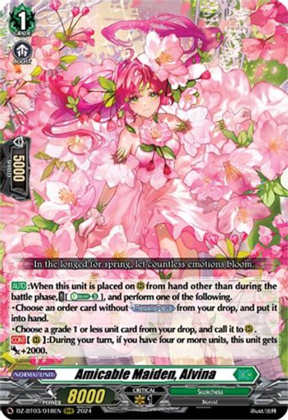 DZ-BT03/018EN RRR Amicable Maiden, Alvina