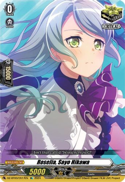 DZ-BT03/EX17EN EX Roselia, Sayo Hikawa