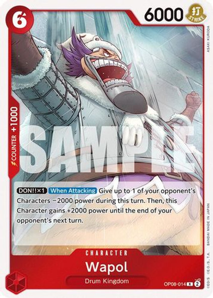 [OP08-014](R) Wapol (Foil)