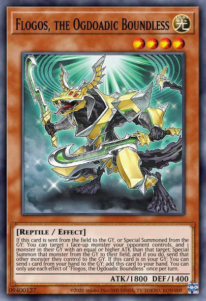 ANGU-EN003 Flogos, the Ogdoadic Boundless (Rare) <1st>