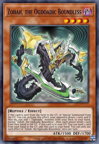 ANGU-EN004 Zohah, the Ogdoadic Boundless (Rare) <1st>