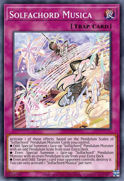 ANGU-EN025 Solfachord Musica (Rare) <1st>