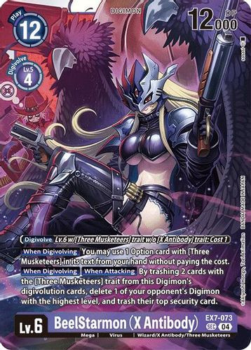 EX07-073](SEC) BeelStarmon (X Antibody) (1 Star Alternate Art