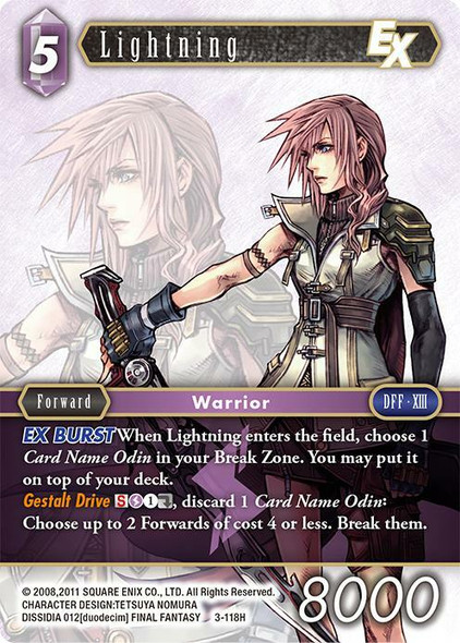 FF03-118H Lightning