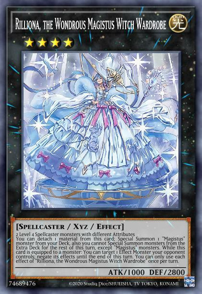 LIOV-EN042 Rilliona, the Wondrous Magistus Witch Wardrobe (Ultra Rare) <1st>