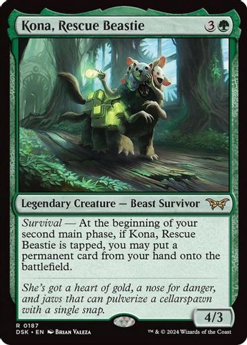 DSK-0187R Kona, Rescue Beastie (Foil)