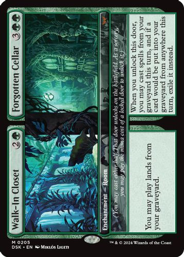 DSK-0205M Walk-In Closet // Forgotten Cellar (Foil)