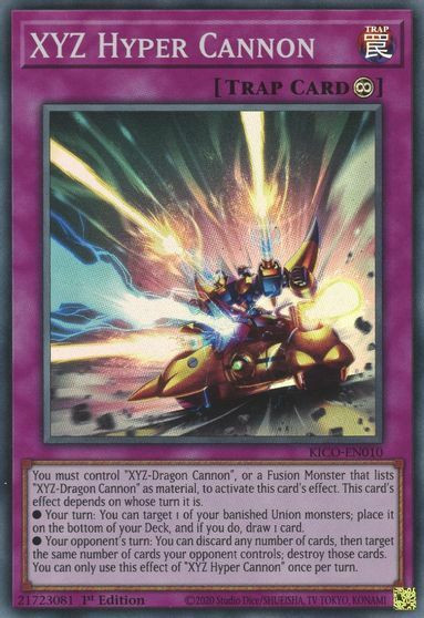 KICO-EN010 XYZ Hyper Cannon (Super Rare) <1st>
