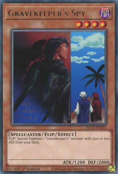 KICO-EN031 Gravekeeper's Spy (Rare) <1st>