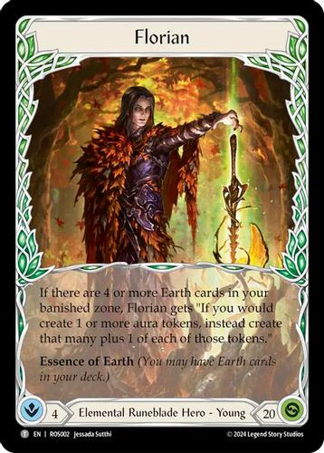 FAB14 1st][ROS-001](M) Florian, Rotwood Harbinger - Grand J Games