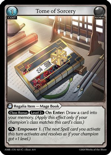 [GA05-AMB1st-EN-021](C) Tome of Sorcery