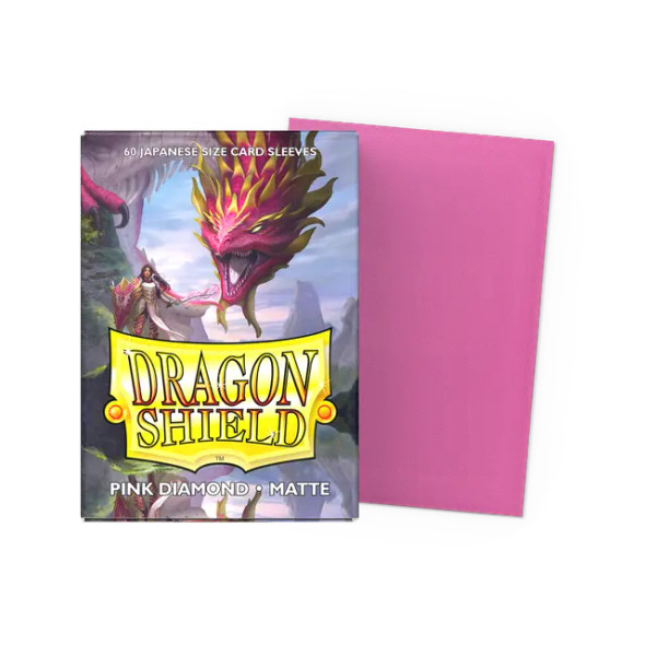 Dragon Shield - Japanese MATTE (60) Pink Diamond