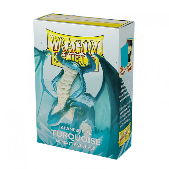 Dragon Shield - Japanese MATTE (60Pk) Turquoise