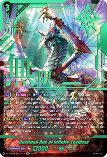 [DZ-BT04/SEC04EN](SEC) Destined One of Infinity, Levidras (SEC)