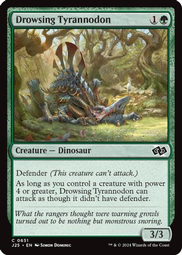 J25-0651C Drowsing Tyrannodon