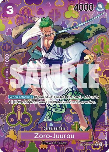 OP05-067] Zoro-Juurou (Event Pack Vol. 5) (Foil) - Grand J Games