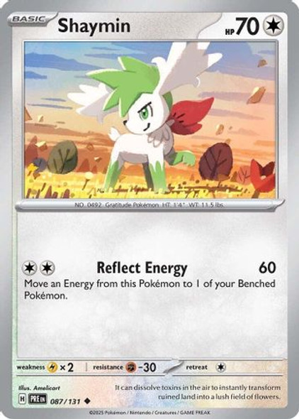 [SV08a][PRE-087/131](UC) Shaymin (Reverse Holo)