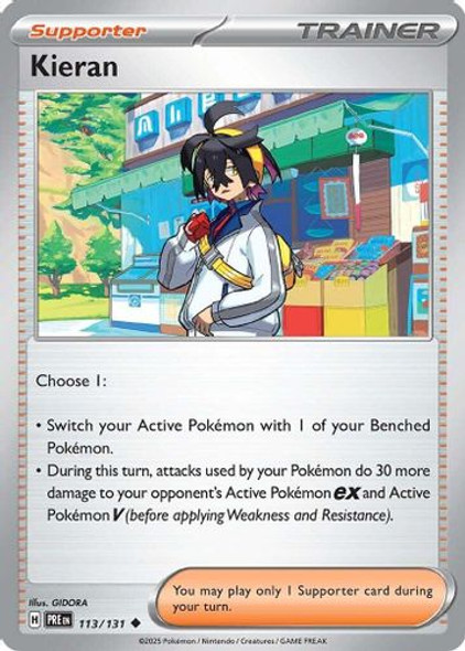 [SV08a][PRE-113/131](UC) Kieran (Reverse Holo)