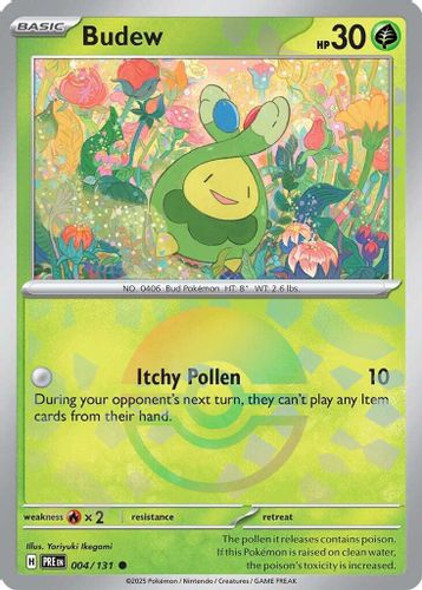 [SV08b][PRE-004/131](C) Budew (Poke Ball Holo)