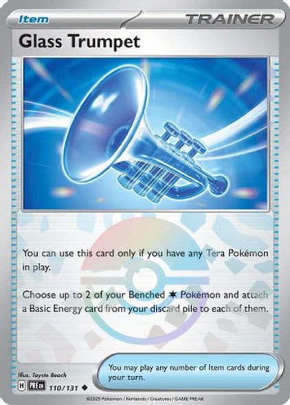 [SV08b][PRE-110/131](UC) Glass Trumpet (Poke Ball Holo)