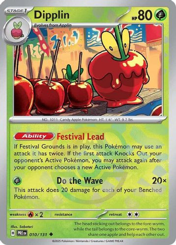 [SV08c][PRE-010/131](UC) Dipplin (Master Ball Holo)