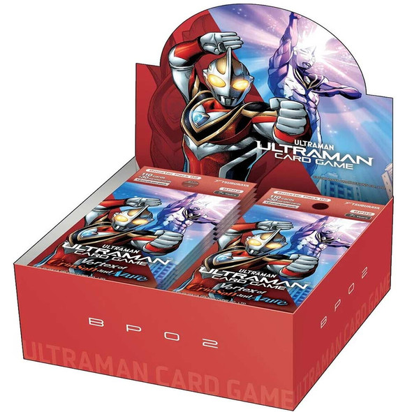 Ultraman: BP02 Vortex of Crimson and Azure Booster Box