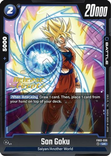 [FB03-036](UC) Son Goku {Release Event}