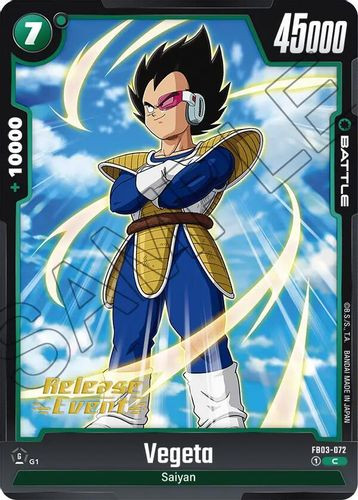 [FB03-072](C) Vegeta {Release Event}