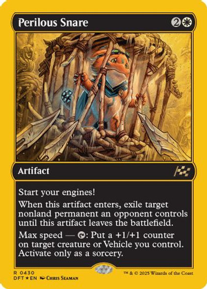 [DFT-0430](R) Perilous Snare (First-Place Foil)