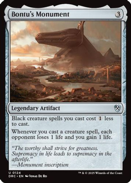 [DRC-0124](U) Bontu's Monument