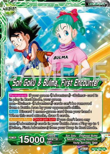 BT27-044](SLR) Son Goku // Son Goku & Bulma, First Encounter (Foil