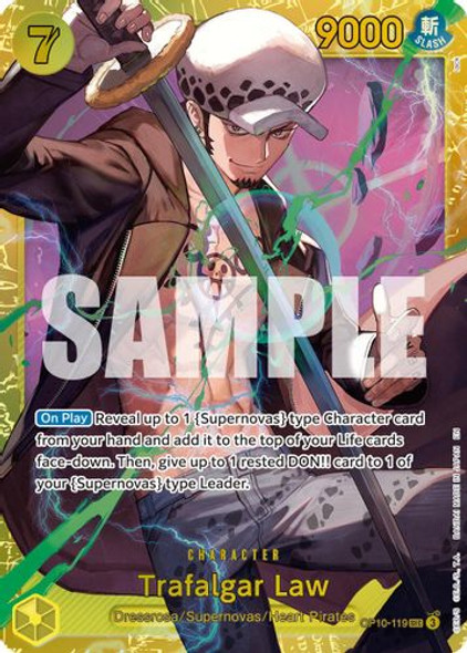 [OP10-119](SEC) Trafalgar Law (Foil)