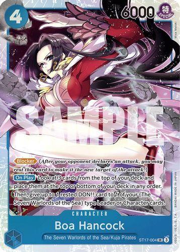 [ST17-004](SR) Boa Hancock (Foil)