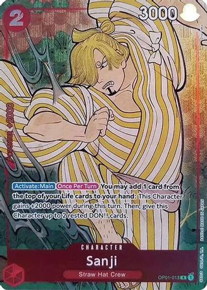[OP01-013] Sanji (English Version 1st Anniversary) (Foil)