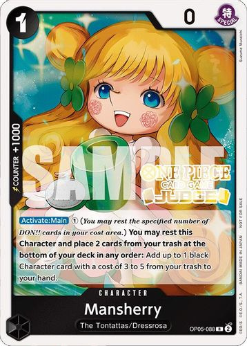 [OP05-088] Mansherry (Judge Pack Vol. 4) (Foil)