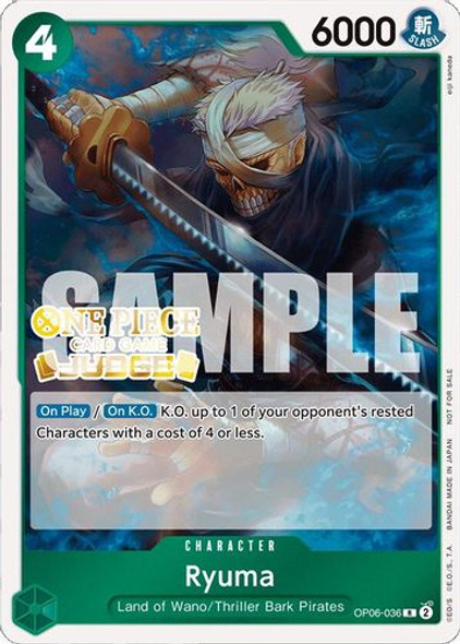 [OP06-036] Ryuma (Judge Pack Vol. 4) (Foil)
