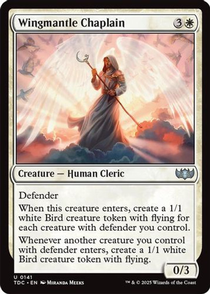 [TDC-0141](U) Wingmantle Chaplain