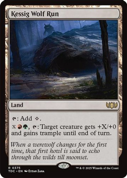 [TDC-0375](R) Kessig Wolf Run